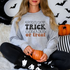 Simply Sage Market Trick Or Treat Stacked Sweatshirt - 1 of 4