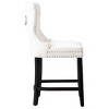 WestinTrends 24" Tufted Velvet Counter Stool - 4 of 4