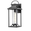 YUHAO Garage Patio Front Door Balcony Anti-Rust Waterproof Outdoor Wall Light Modern  Black(1 PACK) - 3 of 4