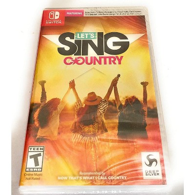 Let's Sing Country - Nintendo Switch