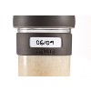 Lekue Sourdough Starter Set with 2 Jars and Silicone Spatula, Brown - 3 of 4