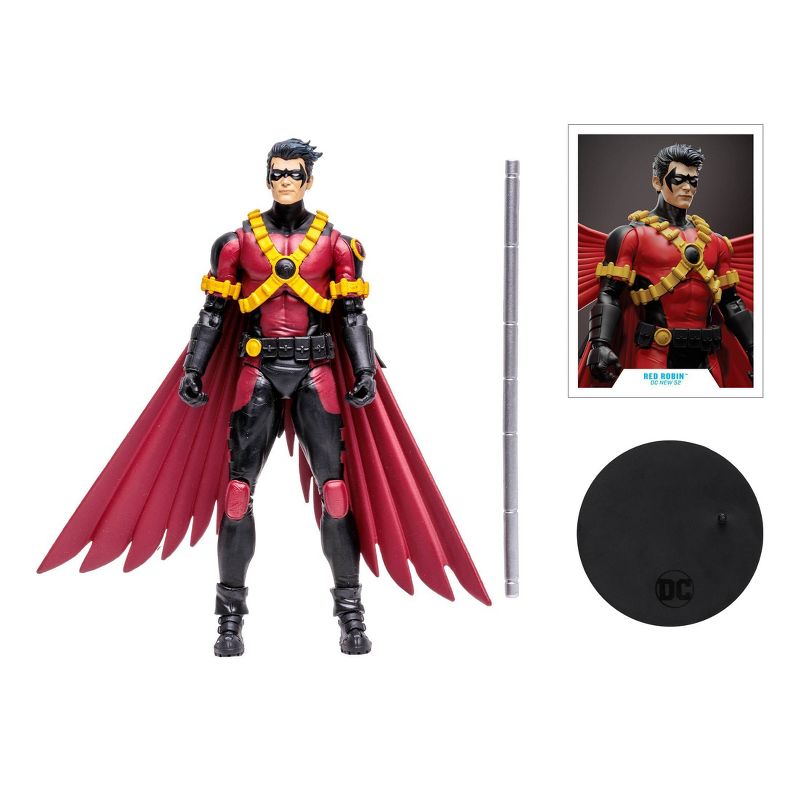 DC Comics Multiverse 7&#34; Action Figure - Red Robin, 4 of 12