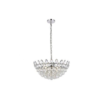 Elegant Lighting Emilia 5 - Light Pendant in  Chrome