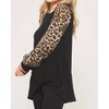 Women's Leopard Sleeve Tunic - PROMESA - 2 of 3