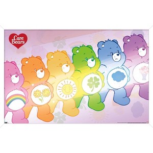 Trends International Care Bears - Care Bear Stare Framed Wall Poster Prints - 1 of 4