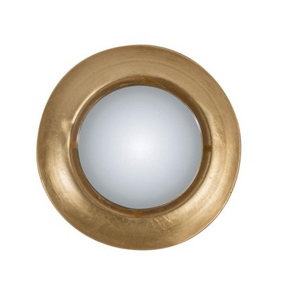 FURNIinspire Decorative Wall Mirrors Elegant Gold Wall Mirror with Modern Lighting for Living Room, Gold, 3.9"*18.7"*2.9"