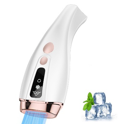 YEVYO Women Laser IPL Hair Removal with Ice Cooling Care Function, Hair Removal Device On Hair Removal System - White
