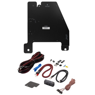 Stinger Amp Bracket with Wiring Kit for Wrangler JKU 2011-18