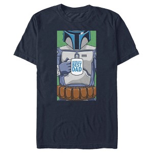 Men's Star Wars Boba Fett World's Best Dad T-Shirt - 1 of 4