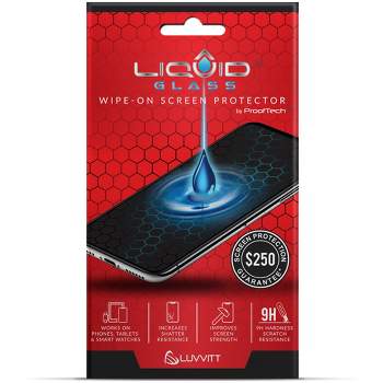 LIQUID GLASS Screen Protector with $250 Coverage for All Phones Tablets and Smart Watches