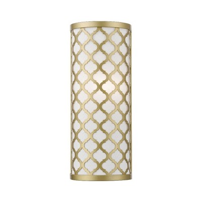 Livex Lighting Arabesque 1 - Light Wall Light in  Soft Gold