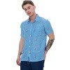 HAPPY BAY Men's Hawaiian Shirt Fashion Button Down Short Sleeves Holidays Aloha Party Casual Tops Summer Beaches Shirts for Men - 4 of 4