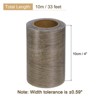 Unique Bargains Wood Grain Self Adhesive Waterproof PVC Repair Tape Red Cherry 1 Pc - 2 of 3