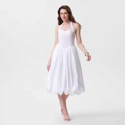 Women's Bubble Midi A-Line Dress - A New Day™