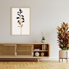 Amanti Art Monochromatic No 9 Dark Gold by Eins Kubistika Wood Framed Wall Art Print - 4 of 4