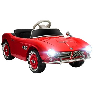 Aosom Licensed BMW Kid Electric Ride On Car, 12 Battery Powered Electric Car for Kids with 3 Speeds Remote Control, Easy Transport - 1 of 4