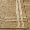 Hauteloom Kazu Jute Living Room, Bedroom Area Rug - Bohemian, Transitional - High Pile - 2 of 4