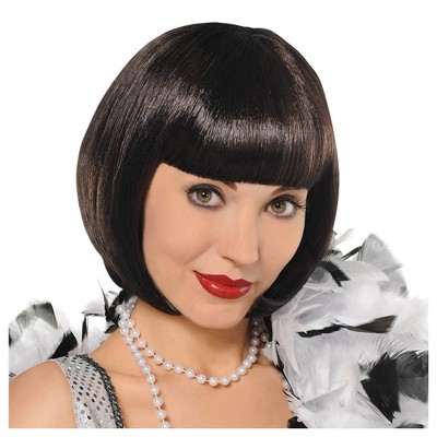 Flapper Halloween Costume Wig