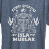 Women's - Jurassic Park - Isla Nublar Grand Opening Short Sleeve Graphic T-Shirt - 2 of 4