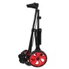 Caddymatic Golf i-Trac 2 Wheel Folding Golf Cart Black/Red - 4 of 4