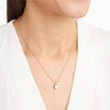 Sterling Silver Cubic Solitaire Pendant Necklace, Fashionable and Exquisite, Suitable for Women's Daily Wear - 3 of 4