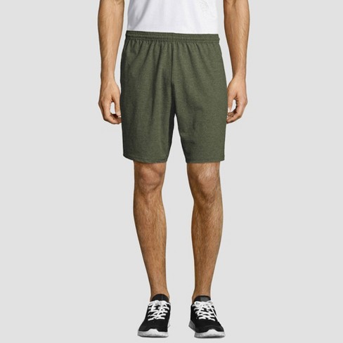 Cotton jersey basketball shorts in white