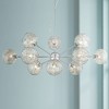 Possini Euro Design Wired Chrome Chandelier Lighting 32" Wide Modern Sputnik Art Glass 12-Light Fixture for Dining Room House Foyer Kitchen Island - 2 of 4
