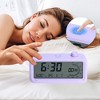 Unique Bargains Plastic Digital Battery Powered Dimmable Alarm Clock 5.9 x 3.1 x 1.6 Inches - 3 of 4