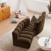 Meridian Furniture,Arc Velvet Modular Sofa - 2 of 4