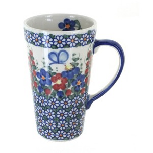 Blue Rose Polish Pottery 468 Vena Large Coffee Mug - 1 of 1