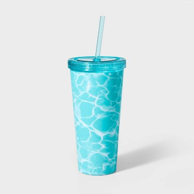 23oz Pool Print Tumbler With Straw - Sun Squad™ : Target