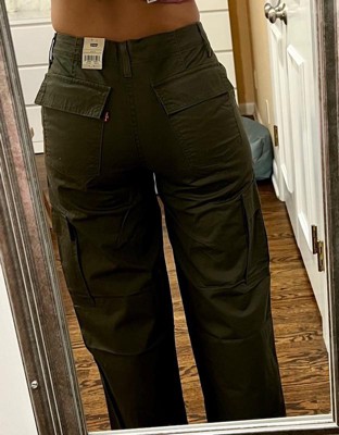 Green LEVI'S Baggy Cargo Track Pants