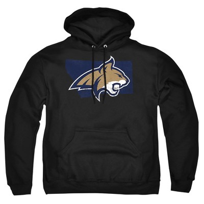 Men's Montana State University State Shape Pull-Over Hoodie