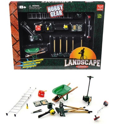 "Landscape Service" Accessories Set for 1/24 Scale Models by Phoenix Toys