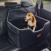 VEVOR Dog Car Seat, Dog Booster Seat for Car with A Storage Pocket, Pet Car Seat with Clip-On Safety Leash, Sponge Filling, Dog Car Bed - 2 of 4
