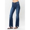 Women's Non-Distressed Fray Hem Bootcut Jeans - Judy Blue - 4 of 4