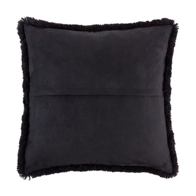 Saro Shearling Collection Sheepskin Pillow Cover