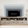 TV Stand for TVs Up to 75", 70in Entertainment Center with Storage Drawer and Open Shelves, Mid Century Modern Media Cabinet for Living Room - 2 of 4