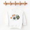 The Juniper Shop SmileyWorld Dump Truck Pumpkins Toddler Sweatshirt - 2 of 4
