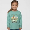 The Juniper Shop Wild One Animals Car Toddler Long Sleeve Tee - 3 of 4