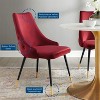 Modway Adorn Tufted Performance Velvet Dining Side Chair - 3 of 3