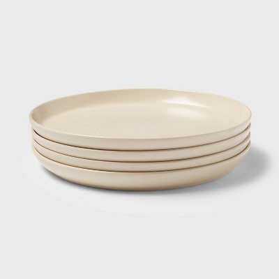 Image of 10" 4pk Stoneware Tilley Plates White - Threshold™