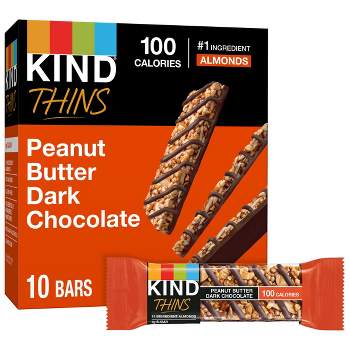 KIND Thins Peanut Butter Dark Chocolate - 7.4oz/10ct