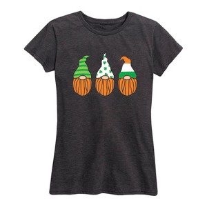 Women's - Instant Message - Irish Gnomes Short Sleeve Graphic T-Shirt - 1 of 4