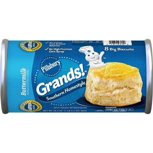 Pillsbury Grands Southern Homestyle Buttermilk Biscuits 16 3oz 8ct Target