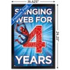 Trends International Marvel Spider-Man - Happy 4th Birthday Framed Wall Poster Prints - 3 of 4