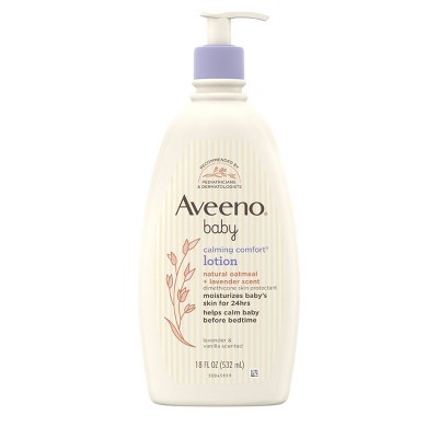 Aveeno Baby Daily Moisture Body Lotion For Delicate Skin With Natural  Colloidal Oatmeal & Dimethicone - 18 Fl Oz : Target