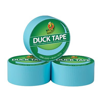 Duck 3pk 1.88" x 20yd Duct Tape Blue