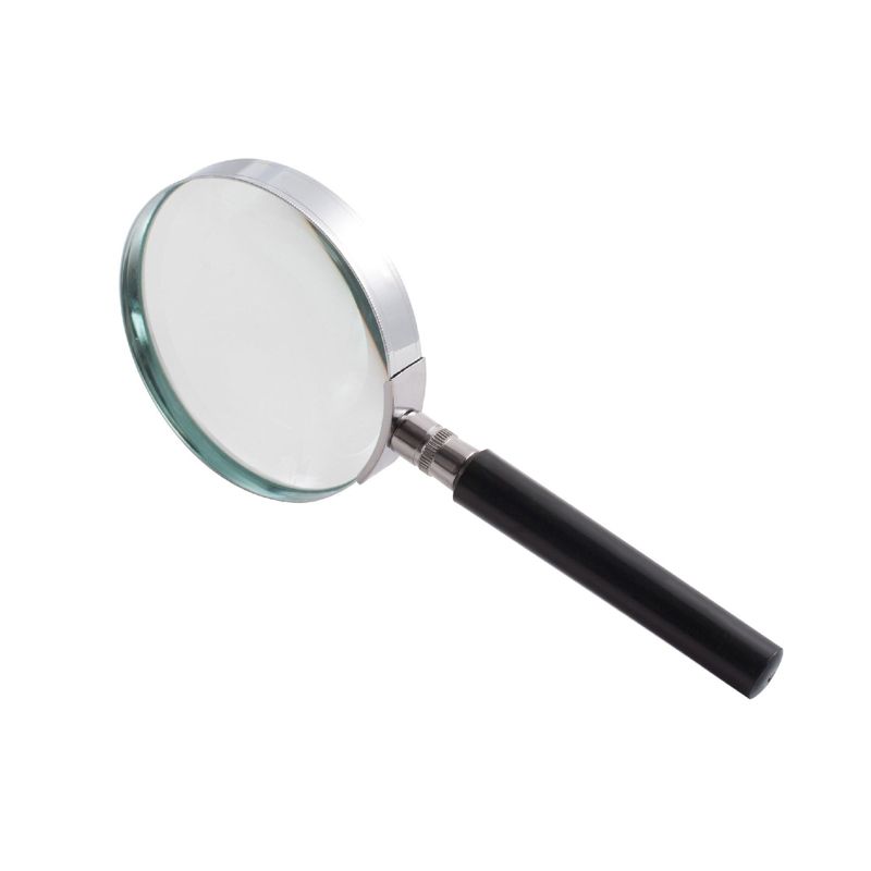 Insten Large 3X Handheld Magnifying Glass, 4" Magnifier Loupe for Reading Seniors Kids Science Insect - 100mm, 4 of 9