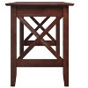 AFI Furnishings Lexi Writing Desk Walnut - 4 of 4